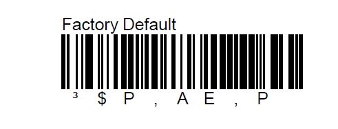 Factory Default